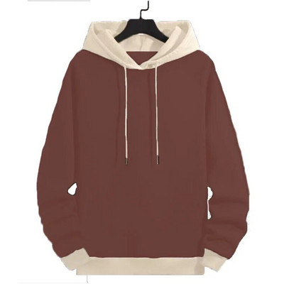 Mood meeste kapuutsiga dressipluus vabaaja pikkade varrukatega kapuuts Sobiva värviga Pusad Pusad