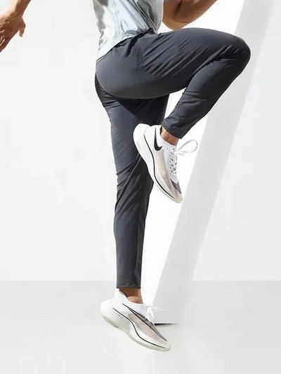 Futónadrágok Férfi Sportruházat Elasztikus Kocogó Sweetnadrágok Gym Fitness Szűk Nadrágok Gyorsan Száraz Vékony Atlétaruha Edző Sportnadrágok