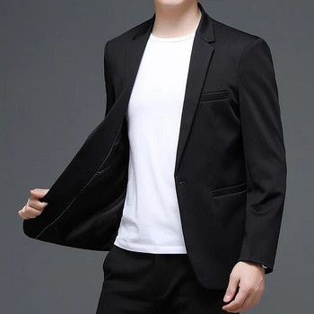 Νέο κλασικό μονόχρωμο σακάκι ανδρικό κοστούμι κορεατικής έκδοσης Σακάκι κοστούμι Casual Slim Fit Jaqueta Masculina Ανδρικά ρούχα J693