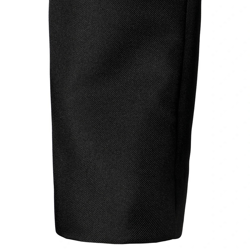 Vīriešu žakete Dekoratīvs krūšu kabata Kontrasts Krāsa Satīna Apkakle Cēlonis Svinīgs Ikdienas Kāzas Vīriešu žakete ar garām piedurknēm ar vienu pogu