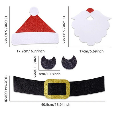 Karácsonyi ablakmatricák filcszövet Mikulás hóember jávorszarvas fali ajtómatrica rajzfilm gyerekszoba dekoráció 2024. karácsonyi újév