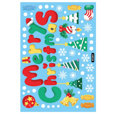 Priecīgus Ziemassvētkus, 2024. gada stikla logu uzlīmes Ziemassvētku vecītis Sniegpārsla Aļņa koks Sniegavīrs Uzlīmes Uzlīmes Ziemassvētku rotājumi Mājas Ziemassvētkiem