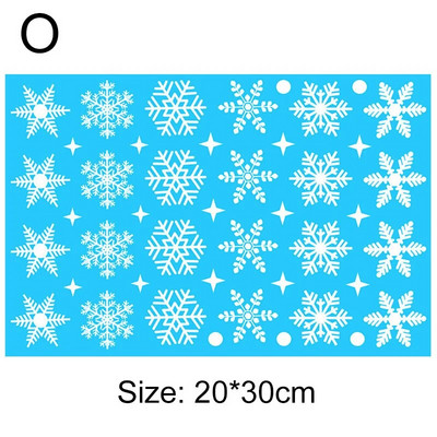 Ziemassvētku sienas uzlīmes logu uzlīme Ziemassvētku vecīša sniegpārsliņa aļņa stikla uzlīme PVC loga uzlīme Priecīgus Ziemassvētkus rotājums