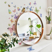 13*40cm Värvilised Liblikad Seinakleebised Tausta Sein Elutoa Magamistoa Kodu Dekoratiivsed Seinakleebised Tapeet Ms6251