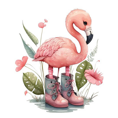 T303# Bufniță Papagali Păsări Stârc Floral Desene Animate Autocolant de perete Baie Toaletă Decor Living Dulap Frigider Decalcomani