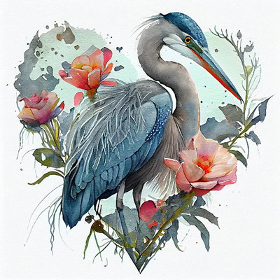 T303# Bufniță Papagali Păsări Stârc Floral Desene Animate Autocolant de perete Baie Toaletă Decor Living Dulap Frigider Decalcomani