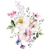 Vannitoa WC-kleebised Moodsad minimalistlikud lillemustrid Isekleepuvad maalid vannitoakaunistustele hulgimüük