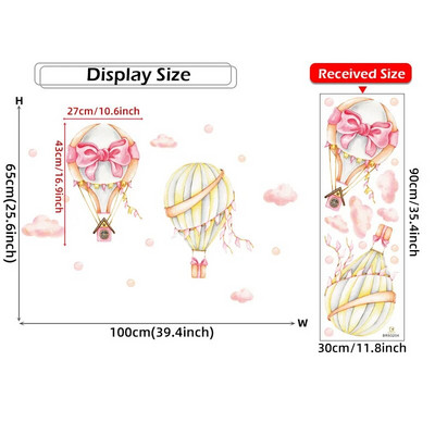 17db Akvarell pillangós fali matricák lányszoba gyerekeknek hálószoba fali matricák nappali baba óvodai dekor tapéta