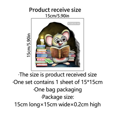 Multifilmi hiireaugu helendavad seinakleebised elutuppa, beebidele, magamistuppa, kodukaunistuse tapeet, pimedas helendavad hiirekleebised