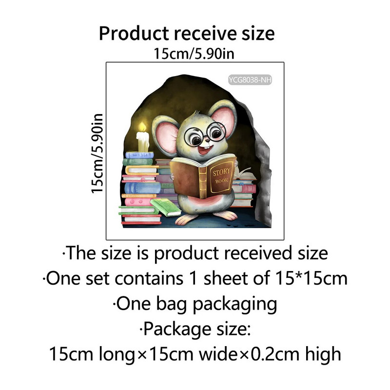 Multifilmi hiireaugu helendavad seinakleebised elutuppa, beebidele, magamistuppa, kodukaunistuse tapeet, pimedas helendavad hiirekleebised