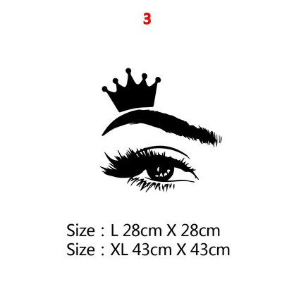 21 Style Skaistumkopšanas salons Skropstu māksla Vinila sienas uzlīmes dekors salona dekorēšanai meiteņu istabas dekorēšanas uzlīmes sienas gleznojuma uzlīmes