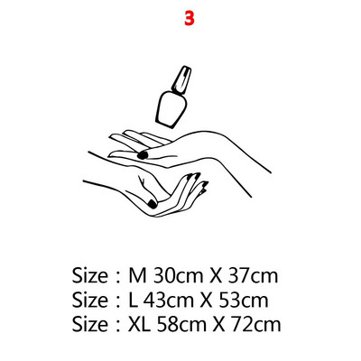 Izsmalcinātas vinila uzlīmes nagu salonu citāti Sienas uzlīmes Mākslas sienas gleznojumi Skaistumkopšanas salona apdares uzlīmes Sievietēm Meiteņu Guļamistabas Dekors