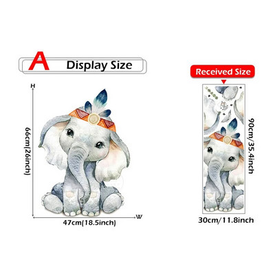 Elevandilõvi Elevandipuu metsa seinakleebised lastetoale Beebitoatoa sisekujundus Seinakleebised Kodukaunistus Multifilm Loom