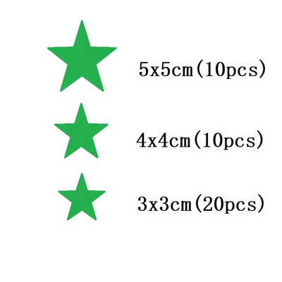 40db Rajzfilm csillagos fali matricák gyerekszobákba lakberendezési kis csillagok bakelit falmatricák baba óvodai falfestmény matrica