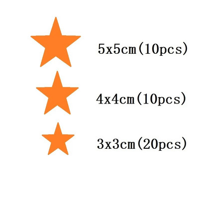 40db Rajzfilm csillagos fali matricák gyerekszobákba lakberendezési kis csillagok bakelit falmatricák baba óvodai falfestmény matrica