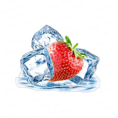 Three Ratels CO23 Bright zemeņu karikatūra augļu uzlīme virtuves ledusskapja dekoratīvā tualetes uzlīme