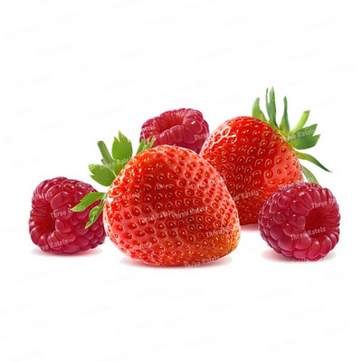 Three Ratels CO23 Bright zemeņu karikatūra augļu uzlīme virtuves ledusskapja dekoratīvā tualetes uzlīme