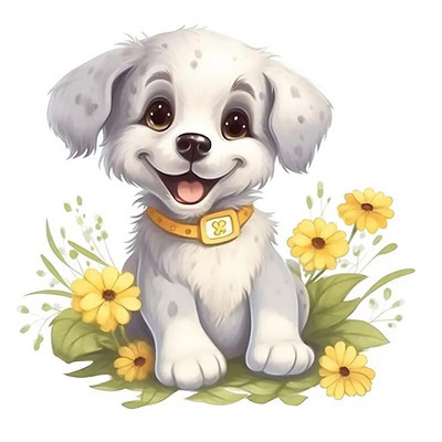 Tigrovi Mačke Psi Kunići Razne životinje Zidne naljepnice Pozadina dječje sobe Mural za uređenje doma Naljepnica za tapete za dnevnu sobu