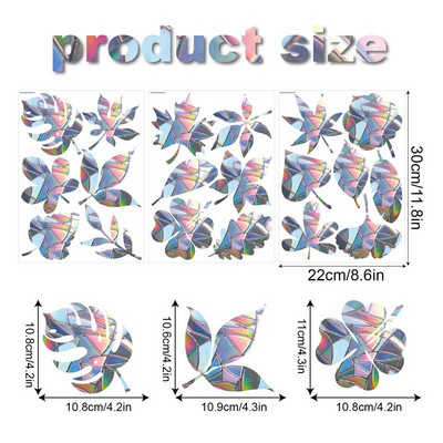 2023. aasta uued vikerkaarprisma elektrostaatilised klaasist kleebised PVC lehtedest staatilised aknakleebised päikesepüüdja kleebis päikesepüüdja seinakleebis