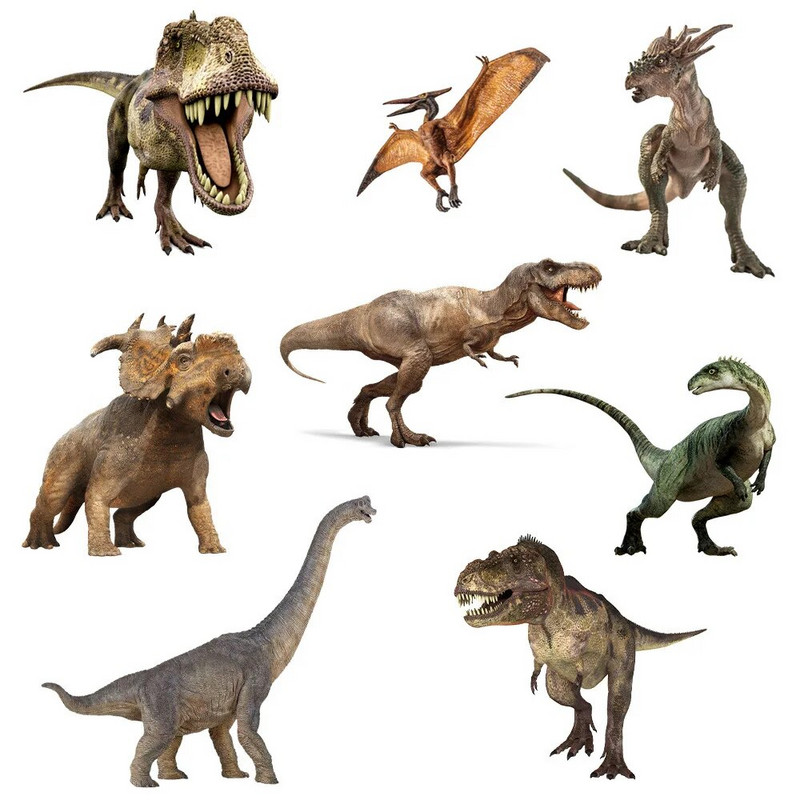 M171 karikatūra dinozauru sienas uzlīme bērnu istabas fons mājas dekorēšana sienas gleznojums viesistabas tapetes smieklīgi uzlīme