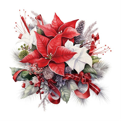 Tualetes uzlīmes Ziemassvētku puķes pašlīmējošās tualetes uzlīmes vannas istabas tualetes elektrības slēdža dekoram Wc dekoriem