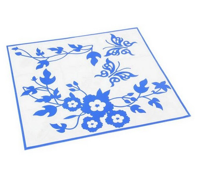 Tauriņu ziedu vannas istabas sienas uzlīmes mājas dekorēšanai tauriņu dekorēšanai mākslas uzlīmes tualetes sienas sienas skapja tapetes