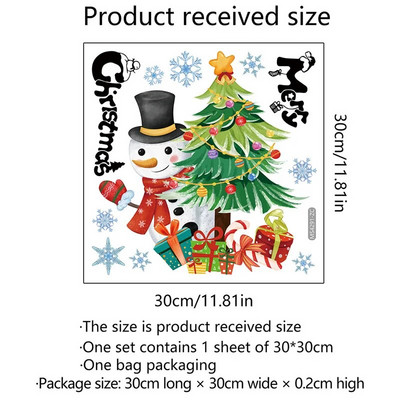 M3 Ziemassvētku dāvana Sniegavīrs Tualetes uzlīme Vannas istabas Tualetes Pārsega Uzlīme Sienas Uzlīmes WC Aksesuāri Jautri mājas dekorēšanai