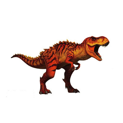 CX19 Fierce Dinosaur Tyrannosaurus Rex Αυτοκόλλητα τοίχου για αγόρια Διακόσμηση σπιτιού Χαλκομανίες δώρου σαλονιού