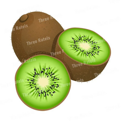 Three Ratels CC59 Ahvatlevad värskete puuviljade kleebised Köögi dekoratiivsed söögitoa kleebised