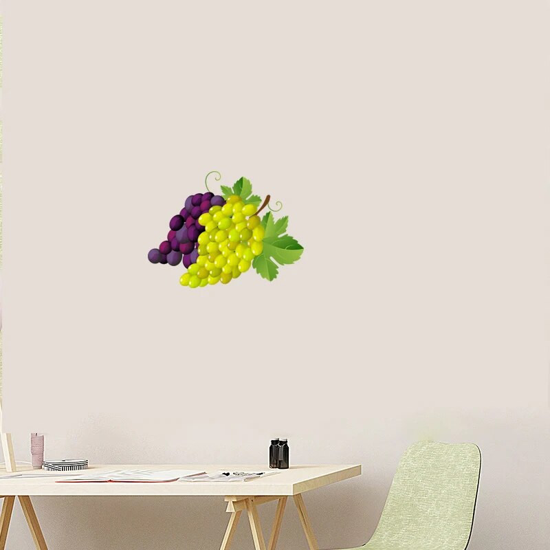 Three Ratels CC59 Ahvatlevad värskete puuviljade kleebised Köögi dekoratiivsed söögitoa kleebised