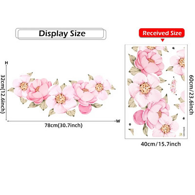 Animacinių filmų rožinė gulbė karūna balionų sienų lipdukai vaikų kambariams mergaičių kūdikių kambario miegamojo apdaila Mieli darželio sienų dekoro lipdukai