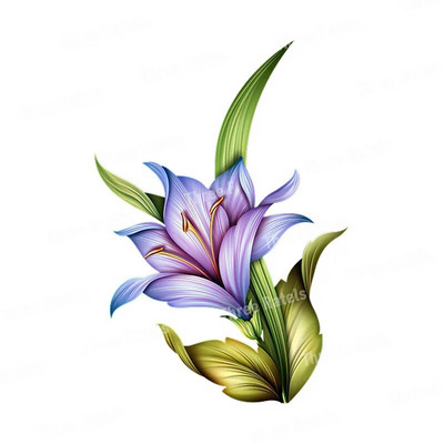 Three Ratels QCF114 Izsmalcināti skaisti ziedi istabas dekorēšanai sienas uzlīmes tualetes uzlīme