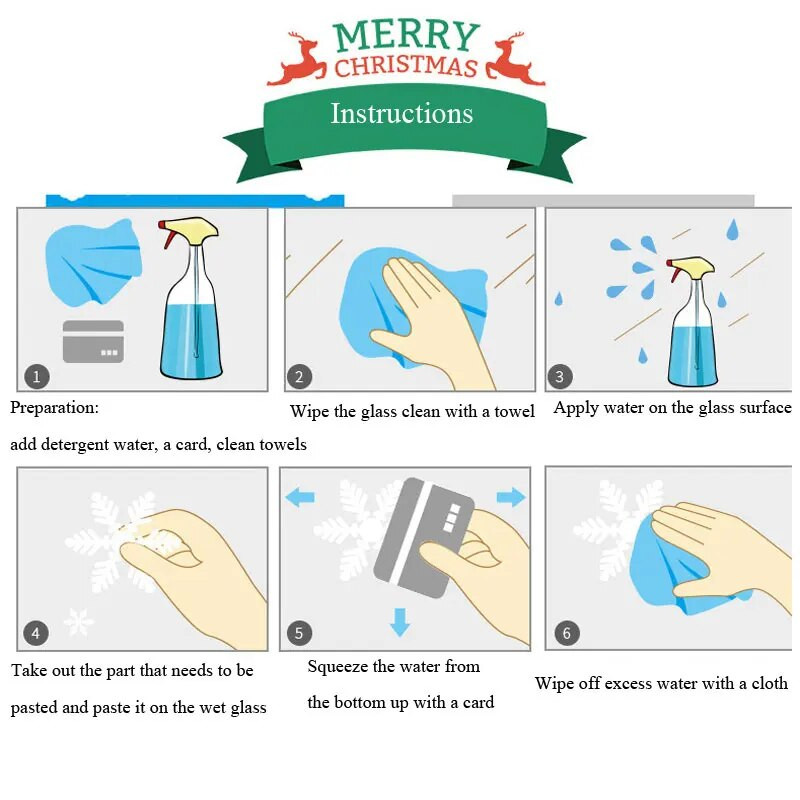 Karikatūra Ziemassvētku vecītis Elektrostatiskā Sienas Uzlīme Stikla Logi Mājas Iekārtojums Priecīgus Ziemassvētkus Dekorācijas Uzlīmes Jaungada tapetes