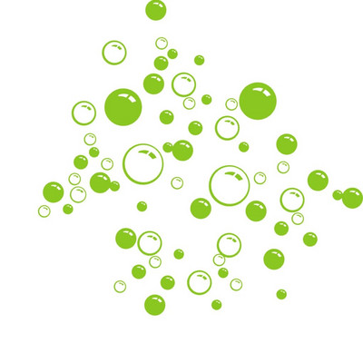 Burbulų apskritimo nuimamas tapetas Vonios kambario lango sienos lipdukas namuose „Pasidaryk pats“ PVC lipdukai Sienų lipdukai