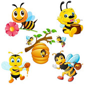 M479 karikatūra Jauka bišu sienas uzlīme bērnu istabas fons mājas dekorēšana sienas gleznojums viesistabas tapetes smieklīgi uzlīme