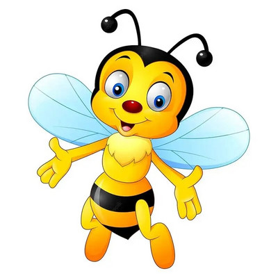 M479 karikatūra Jauka bišu sienas uzlīme bērnu istabas fons mājas dekorēšana sienas gleznojums viesistabas tapetes smieklīgi uzlīme