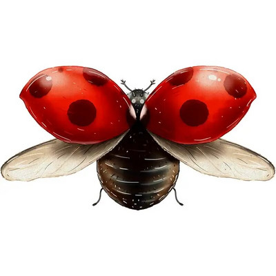 M701 Jauka mārīte karikatūras sienas uzlīme bērnu istabas fons mājas dekorēšana sienas gleznojums viesistabas tapetes smieklīgi uzlīme