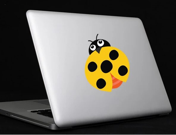 Three Ratels CA9 Jaukās mārīču multfilmu sienas uzlīmes bērniem Dekoratīvās uzlīmes bērnistabai smieklīgas automašīnu uzlīmes