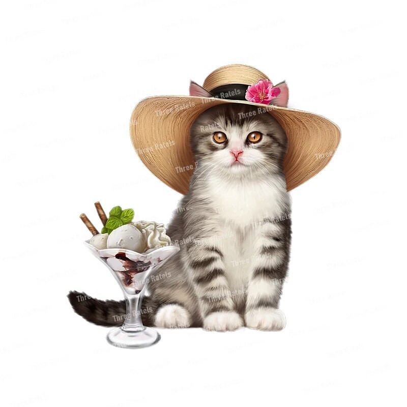 Three Ratels CM42 jauks guļošs kaķis mājas dekorēšana sienas uzlīmes bērnu guļamistabas uzlīmes tualetes uzlīmes