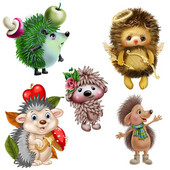 Three Ratels CX42 Jauka, ar rokām apgleznota multfilma meža dzīvnieku ģimenes dekorācijas sienas uzlīme