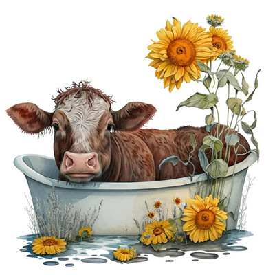 T301# Dažādi multfilmu dzīvnieki Sienas uzlīmes Vannas istabas tualetes dekors Dzīvojamās istabas skapja Ledusskapja Mājas dekorēšanas uzlīmes