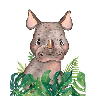 T301# Dažādi multfilmu dzīvnieki Sienas uzlīmes Vannas istabas tualetes dekors Dzīvojamās istabas skapja Ledusskapja Mājas dekorēšanas uzlīmes