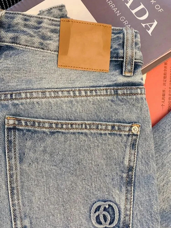 Feynzz Sieviešu bikses Sieviešu džinsi ar augstu vidukli džinsa bikses platas džinsa apģērbs zili džinsi vintage kvalitātes modes taisnas bikses