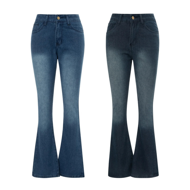 y2k vintage retro ielas apģērbs sievietēm ikdienas džinsa bikses vienkrāsainas, brīvas bikses ar zemu vidukli ar kabatām