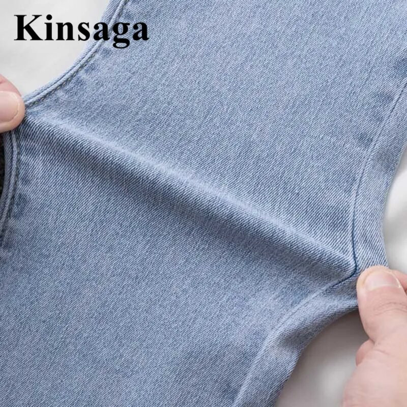 Streetwear Skinny Flare Jean Women High Stretch Mom Jeans ψηλόμεσο λεπτό Vintage Harajuku μαύρο βαμβακερό ελαστικό τζιν παντελόνι 2022