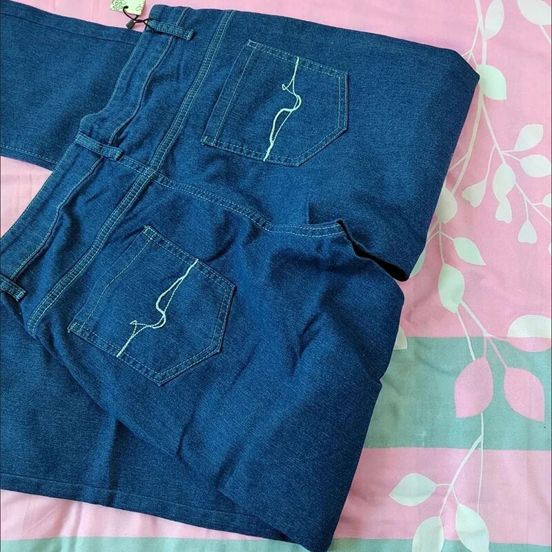 32. liela izmēra vienkāršas, taisnas bikses ar augstu vidukli, sievietes pavasara rudens pamata mazgāti baggy džinsi, 2023. g. visas spēles Vaqueros džinsa bikses
