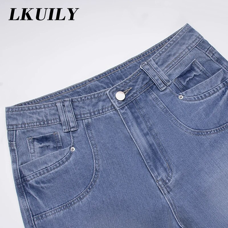 Retro džinsi Sieviešu Modes Sieviešu Apģērbi Brīvi Ikdienas Džinsi Vidēji Viduklis Y2K Ielas apģērbs Estētika Masīvas, taisnas bikses