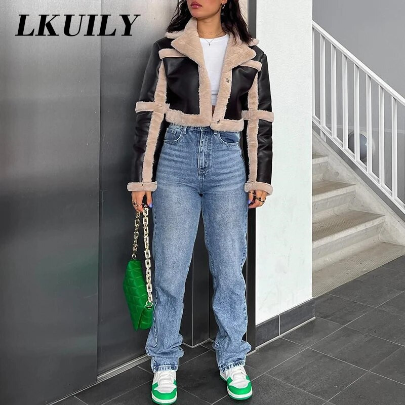 Vintage Estētika Džinsi ar augstu vidukli Sieviešu modes 90. gadu ikdienišķa soma, taisni džinsi Streetwear Y2K džinsa brīvas, platas bikses