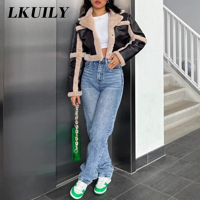 Vintage Estētika Džinsi ar augstu vidukli Sieviešu modes 90. gadu ikdienišķa soma, taisni džinsi Streetwear Y2K džinsa brīvas, platas bikses