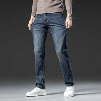 Sulee 2023 Φθινόπωρο και Χειμώνας Νέο ευέλικτο ρετρό ανδρικό ίσιο τζιν παντελόνι τζιν κορεατικής μόδας